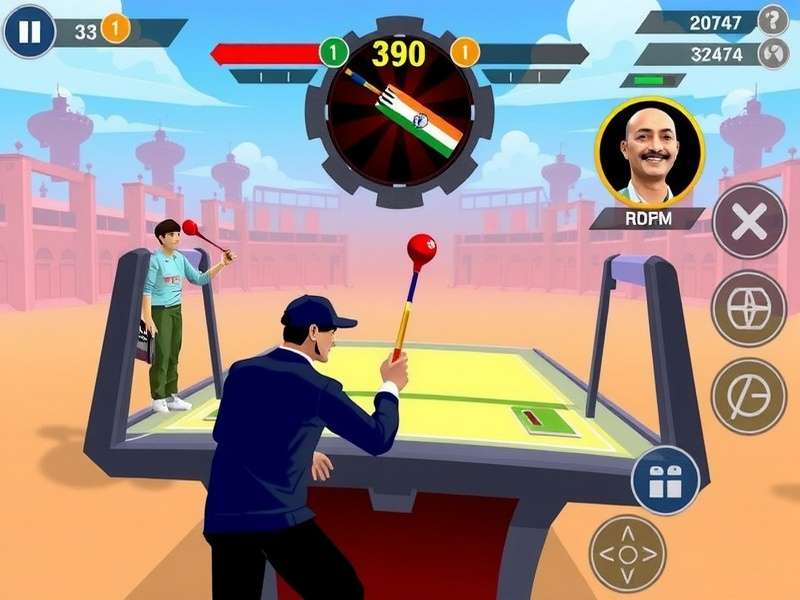 Ping Master India gameplay screenshot